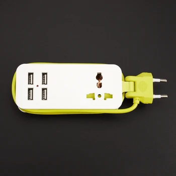 Udvidelse Stikkontakt Bærbare Oplader USB-Porte Rejse Husstand Power Strip stikkontakter Stikkontakter Smart Charg
