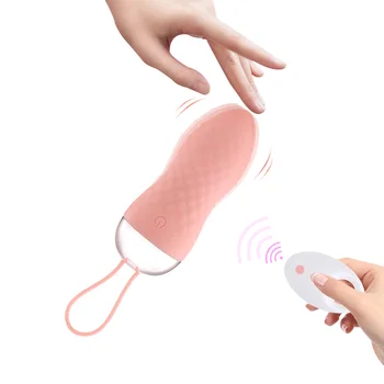 Seksuel Kærlighed Spil Massage Vandtæt Sikker Silikone G-punkt Vibrator Æg sexlegetøj til Kvinde