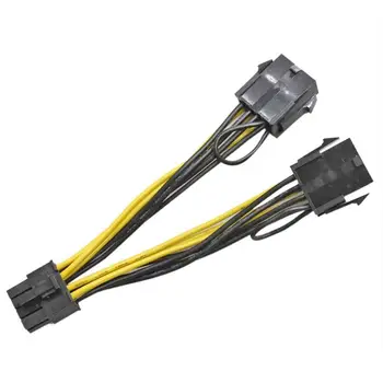 Power Kabel Power Ribbon Cable Ledning Dual 8 Til 8 Grafik K80 M40 Kobber Ren 030-0571-000 M60 Wire Fortinnet P100 Z4X6