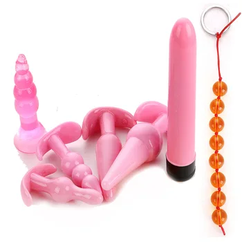 7 STK/Sæt Anal Plugs Sex Legetøj Nybegynder Vibratorer G-Spot Massager Anale Perler Enorm Dildo Til Kvinde Par Voksne Mandlige Produkter