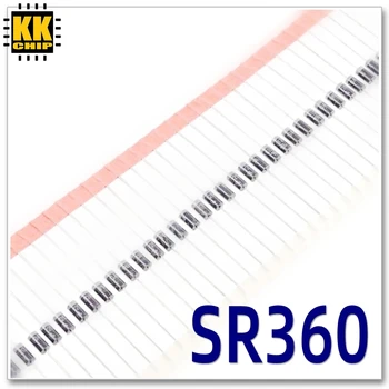 20pcs/masse SR360 Schottky Diode GØRE-201 3A/60V
