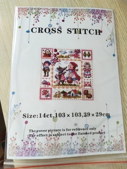 6-MM Mus avatar Tælles Cross Stitch Kit Cross stitch RS bomuld med korssting SODAVAND 376