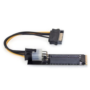 Bærbar Ekstern Grafik-Kort Adapter Bord Ekstern Grafik PCIe3.0 x4 Riser Kabel til GTX 1060ti + Grafik
