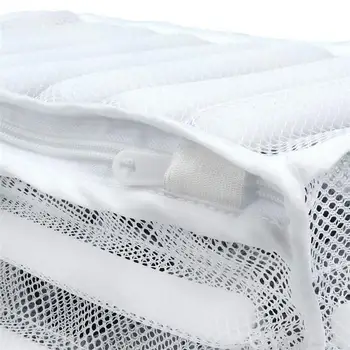 Vask Taske Polstret Net Tøjvask Sko Protector Polyester Vask Sko Maskine Venligt Vaskepose Tørring Taske