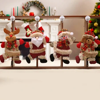 2021 Juletræ Vedhæng Hængende Santa Claus, Sne Mand, Elk Bære Dekoration Xmas Party Wedding Ornament Dukke Julegaver