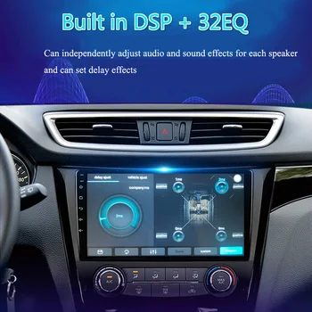6G RAM 2 din android 10 bil radio auto stereo til Volkswagen VW Tiguan 2 NF 2017 2018 navigation GPS DVD Multimedie-Afspiller