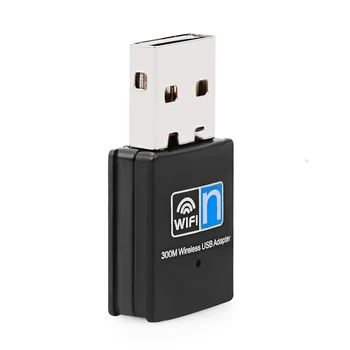Nyeste 300 M WiFi Trådløs Modtager USB Wireless Network Card Eksterne For Mini Wireless Network Card-Adapter Til 2,4-2,4835 GHz