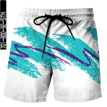 Forår/Sommer nye casual sport mænds beach shorts 3D kreativ udskrivning casual shorts tendens
