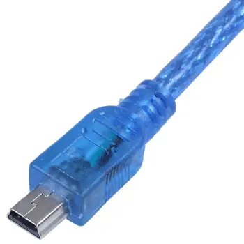 Nye USB 2.0-A han til Mini-USB-B-5pin Mandlige Data Kabel Ledning Adapter Omformer 1 FT