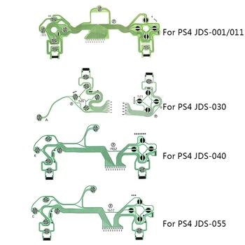 For PS4 Dualshock 4 Pro Slanke Controller Ledende Film Tastatur flex Kabel PCB Udskiftning Knapper, Bånd Kredsløb