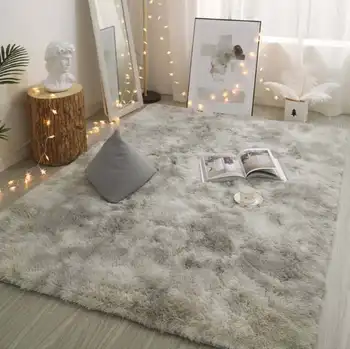 Luksus Tæppe til stuen Barnets Soveværelse i Moderne Stil Indretning Pige Dekoration Bløde Fluffy Stort Tæppe