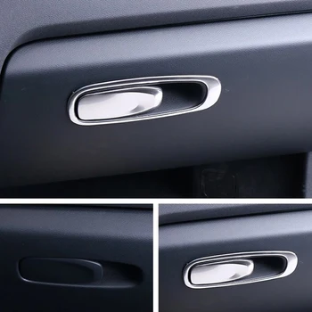 For Volvo XC60 2018 Rustfrit Stål Interiør Opbevaring håndtering Frame Cover Trim 2STK Car-styling Tilbehør