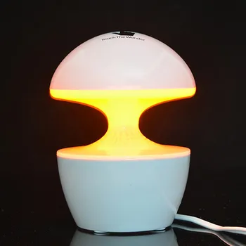 T10 LED Lyd Magic Night Lampe Touch-følsomme USB Mini Bærbar computer, Mobil Lyd Baby-Børn, der Sover Belysning Svamp Form, 5W