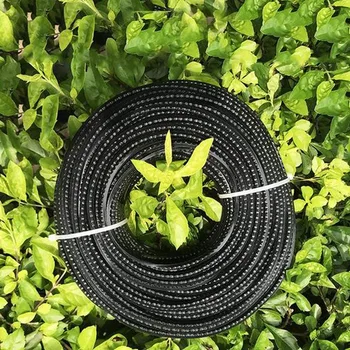 Savtakket Kraftig Trimmer Linje, 3mm x 50M Nylon Strimmer Wire-Lav Støj Trimmer String for Over Vokset Græs og Ukrudt
