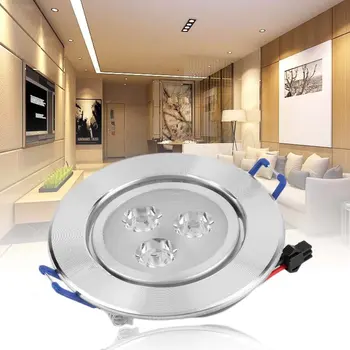 Nye 3W LED Optimeret Design Forsænket Loft Downlight Spot Lampe Pære til at Lyse Driver Anti-rust Og Anti - Korrosion 2017 Top Salg