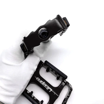 Litepro Foldecykel Pedal 3 Palin Forseglet, Forsynet med Quick Release Pedal med Pedal Extender Adapter til Brompton