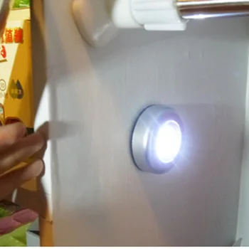 Touch Sensor Lys Loft vægskab, Trappen, Lampen Mini LED Nat Lys-Sensor Batteri Drevet Sengen Nødsituation Lampe Soveværelse
