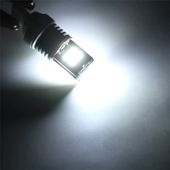 KEYECU 2x T20 7440 7443 Lyse Hvide LED-Omvendt Pære Fejl Gratis 15SMD 2835 Bil Hale Backup Parkering Lys
