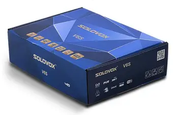 5PCS SOLOVOX V6S 2G RAM mini HD DVB-S2 Satellit-TV-Modtager Støtte M3U Xtream Stalker V6S STB Dekoder