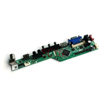 Sæt 40-Pin LVDS Passer LP101WH1/LP101WH2 1366*768 Signal analog LCD-LED-Skærm-controller drevet yrelsen AV VGA USB-HDMI-kompatibel