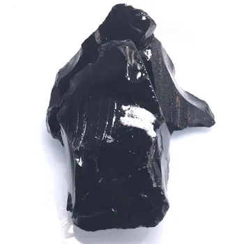Sort Obsidian Heldig Amulet Kærlighed natursten til Halskæde til Kvinder, Mænd Elsker at Lave Smykker, Krystal