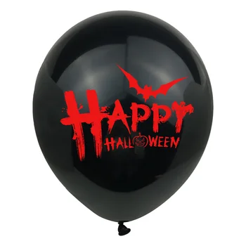 10stk Halloween Græskar Ghost Blod Håndaftryk Kraniet Latex Ballon Happy Halloween Dekoration Home Party Balongerne Indretning af Forbrugsstoffer
