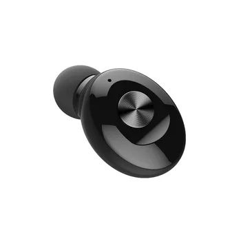 Trådløse Hovedtelefoner Mode Hovedtelefoner Én Knap Bluetooth-kompatible 5.0 Enkelt Øretelefoner Vandtæt Mini-I-øret Headsettet 2021