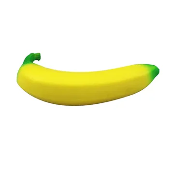 Sjov Langsom Stigende Banan Håndled Hånd Pad Resten Kids Legetøj Charme Hjem Dekoration Stress Relief toy Stress Banan Form Toy 2021