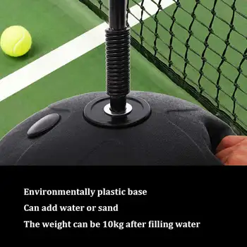 Plast Tennis Swing Trainer Maskine Bærbare Tennis Bold Til Uddannelse Af Udstyr Indendørs Udendørs Sparring Praksis Sæt