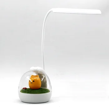 Pet micro landskab bordlampe led touch med micro landskab opladning touch skifte skrivebordet night light Drop shipping