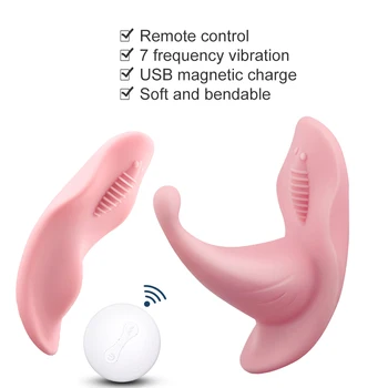 Klitoris Stimulator Trådløs Fjernbetjening Trusse Bærbare Vibrator Usynlige Vibrerende Æg Voksen Sex legetøj til Kvinder, Sex Shop