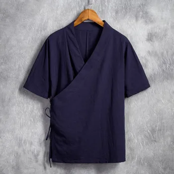Mænd New Ankomsten af Foråret-Shirt Sommer Kinesiske Tradition, Stil Kung Fu Korte Ærmer M-3XL-4XL-5XL-6XL