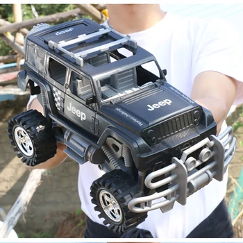 31cm Dual Inerti Fire-hjulet Køre Off-road Jeep Model Kreative Model Bil Anti-fald Kollision Toy Car Gaver til Drenge Børn