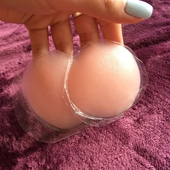 1 Par Kvinder Nipple Cover Genanvendelige Brystvorten Dækker Charme Boob Tape Silikone Bryst Mærkat Kvinde Accessoires