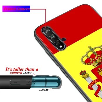Silikone Cover Spanien spansk Flag for Huawei S Smart Z S Plus 2019 2020 Nova 2i 2 Lite 3, 3e, 4 4e 5 5i 5T 7i Telefonen Sag