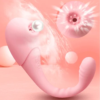 Kvindelige Klitoris Sugekoppen Vibrator-G-Spot Vagina, Klitoris Stimulator Dildo Sugende Sex Legetøj Kvindelige Onani Voksen Produkter