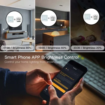 DIY Tuya Smart Liv ZigBee 3.0 Switch Module For Smart Lysdæmper 1/2 Måde stemmestyring Smart Home Arbejde Med Google Startside Alexa