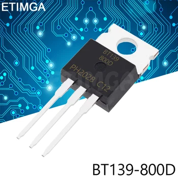 10STK/MASSE BT139-800D BT139-800-TIL-220 Transistor 16A 800V