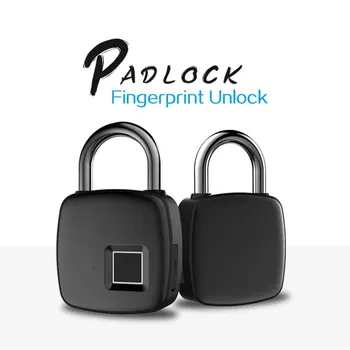 Smart Fingeraftryk Lås Nøglefri USB-Genopladelige Hurtig Unlock Door Lock Zink legering Metal Selv at Udvikle Chip P30