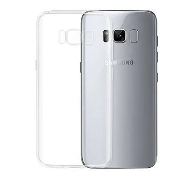 For Samsung Galaxy S8 S8 plus Shell Klart Tilfælde Slank Blødt TPU Tilfældet for Coque Silikone Gummi krystalklart telefoon hoesje Dække
