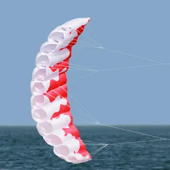 Børns Gite Toy 2.06 m Stunt Kite Dual Linje Let at Flyve Plaid Klud Bærbare Mode Flamme Stunt Parafoil for Begyndere