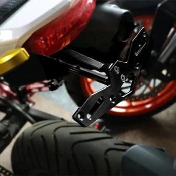 Motorcykel Tilbehør blinklys Lys Nummerplade Ramme Nummerplade Holder til Msx /Huanglong