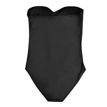 2021 Nye Sexet Ét Stykke Badedragt Kvinder Solid Badetøj Heldragt Swimsuit Push Up Badetøj, Sommer Farve Badetøj