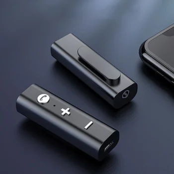 1 STK Mini Bluetooth 5.0 Modtager Portable Wireless Audio Adapter med 3,5 mm Aux for Musik Hjem Højttaler System Audio bilsættet