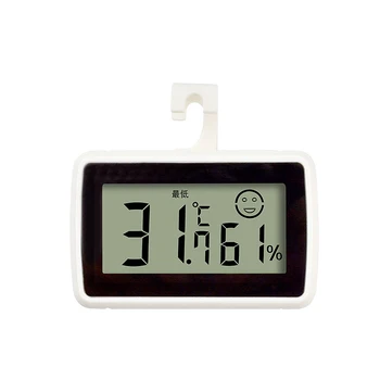 Indendørs Termometer Husstand Elektronisk Hygrometer Baby Smile Mini Digital Temperatur Sensor Til Soveværelse Baby Værelse Termometer