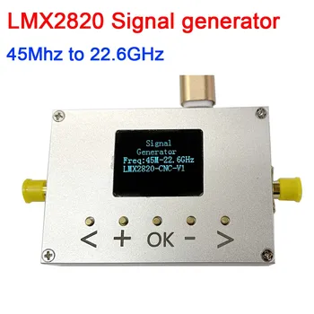 LMX2820 45Mhz ~ 22.6 GHz Signal generator RF-signal kilde modul PLL oscillator Radar kontinuerlig bølge Digital display kontrol