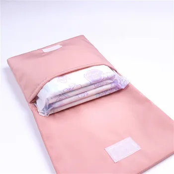 Mini Sanitære Håndklæde opbevaringspose Nye Bærbare Vandtæt, Travel Carry-on Taske til Opbevaring Sammenklappelig Sanitære Håndklæde opbevaringspose