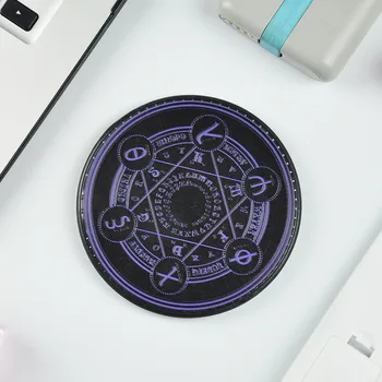 10W Qi Magiske Cirkel Design Trådløse Oplader Til iPhone, Samsung Xiaomi Huawei Telefon Opladning Pad