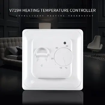 16 En Elektrisk Opvarmning Termostat Knop Temperatur Controller til Væggen Installation Mekanisk Ekstern Probe Termostat