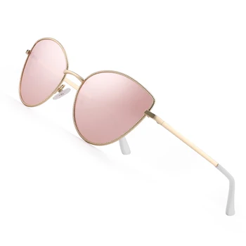 FENCHI Cat Eye Polariserede Solbriller Kvinder 2020 Vintage Mærke Briller Kørsel Pink solbriller damer oculos de sol feminino